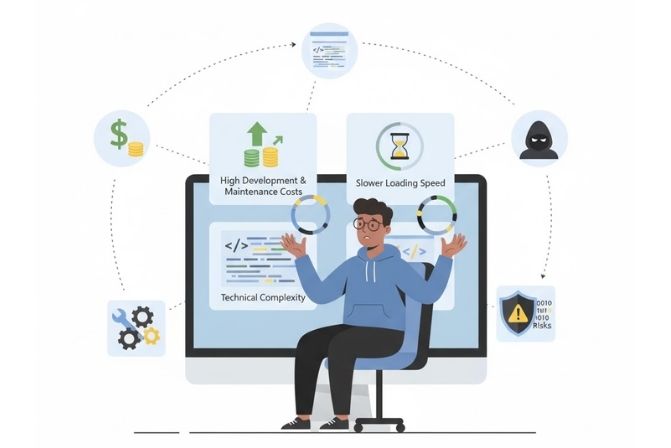 Hạn chế Dynamic Website