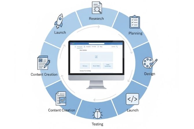 Quy trình Corporate Website