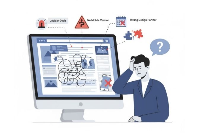 Sai lầm khi xây Website