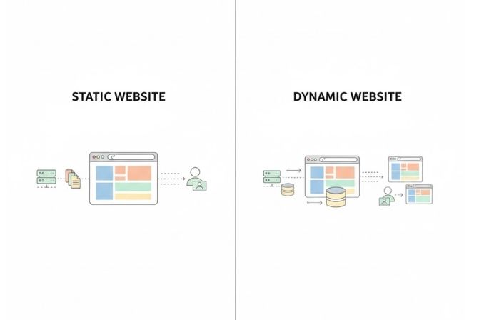 Web tĩnh và Web động